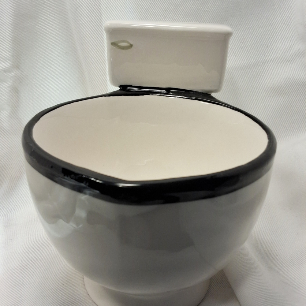 Funny Toilet-Shaped Ceramic Mug - Novelty Gift 12oz